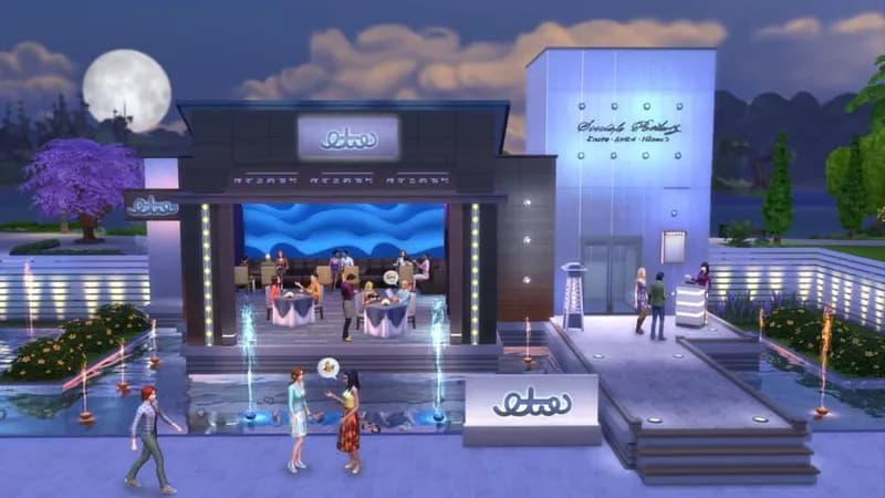 The Sims 4 Dine Out gameplay screenshot 2