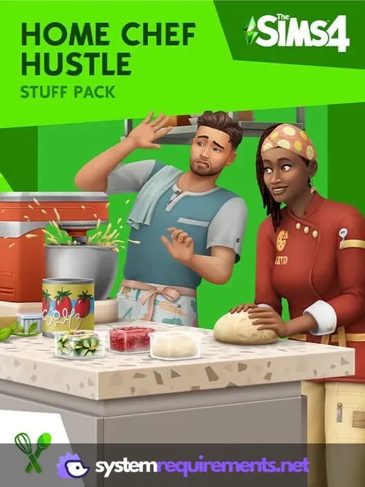 The Sims 4 Home Chef Hustle Stuff Pack PC game cover art