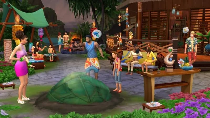 The Sims 4 Island Living gameplay screenshot 1