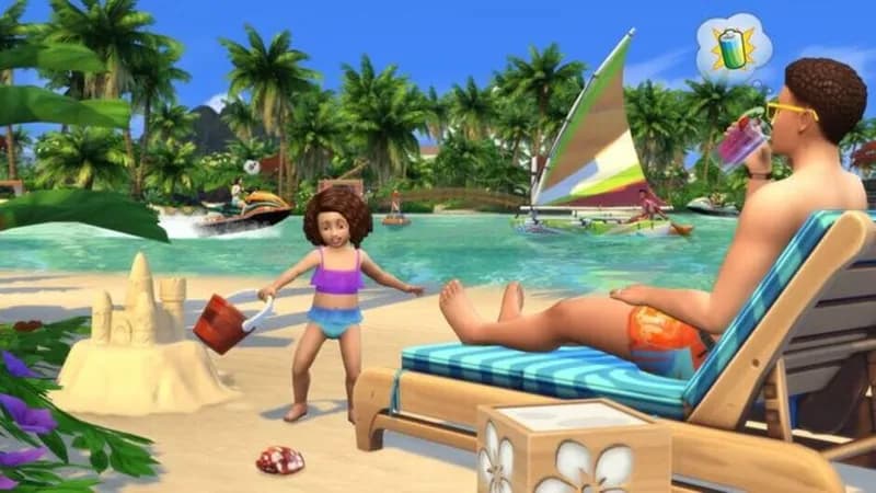 The Sims 4 Island Living gameplay screenshot 3