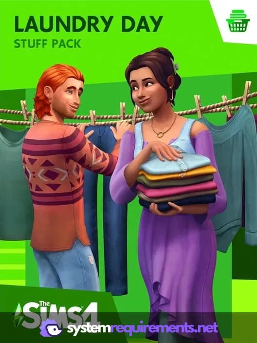 The Sims 4 Laundry Day Stuff cover art - view system requirements