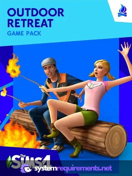 The Sims 4 Outdoor Retreat cover art - view system requirements