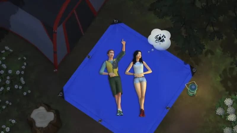 The Sims 4 Outdoor Retreat gameplay screenshot 3