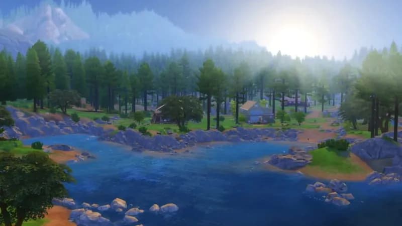 The Sims 4 Outdoor Retreat gameplay screenshot 4