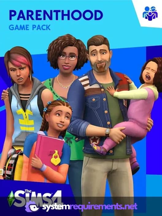 The Sims 4 Parenthood cover art - view system requirements
