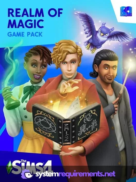 The Sims 4 Realm of Magic cover art - view system requirements