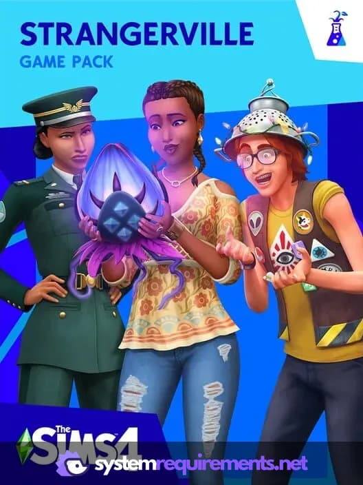 The Sims 4 StrangerVille cover art - view system requirements
