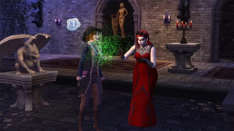 The Sims 4 Vampires gameplay screenshot 3