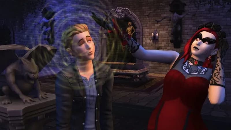 The Sims 4 Vampires gameplay screenshot 4