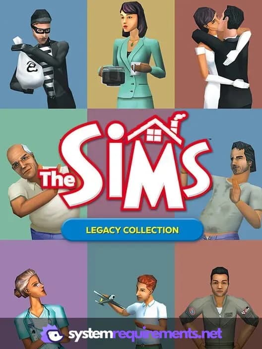 The Sims Legacy Collection PC game cover art