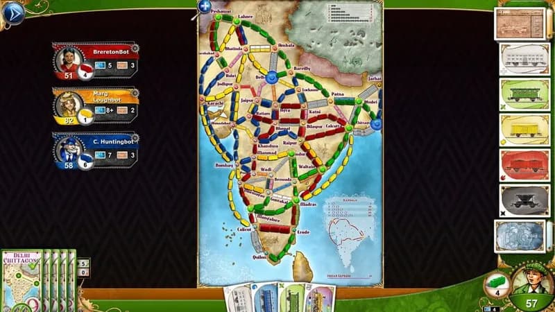 Ticket to Ride gameplay screenshot 1