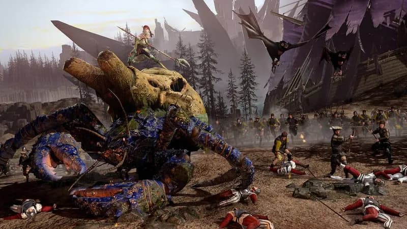 Total War: WARHAMMER II - Curse of the Vampire Coast gameplay screenshot 3