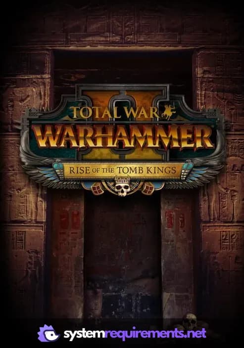 Total War: WARHAMMER II - Rise of the Tomb Kings PC game cover art