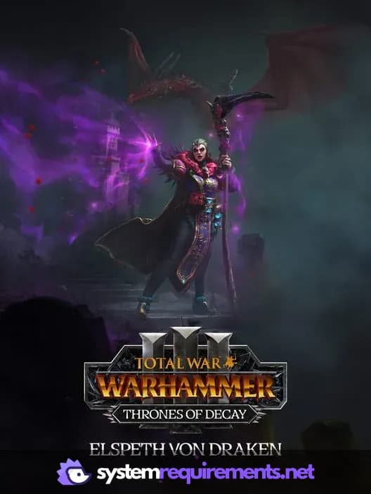 Total War: WARHAMMER III - Elspeth – Thrones of Decay PC game cover art