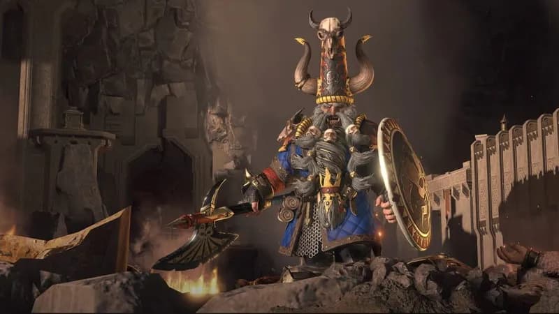 Total War: WARHAMMER III - Forge of the Chaos Dwarfs gameplay screenshot 3