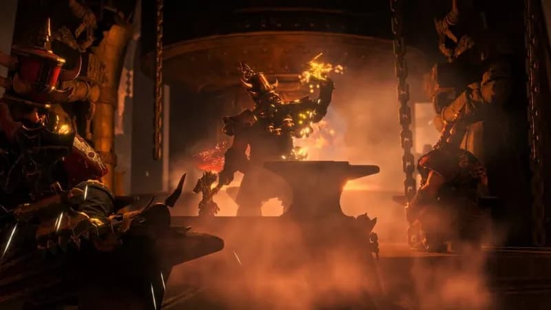 Total War: WARHAMMER III - Forge of the Chaos Dwarfs gameplay screenshot 4