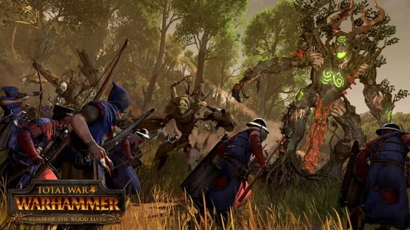 Total War: WARHAMMER - Realm of The Wood Elves gameplay screenshot 3