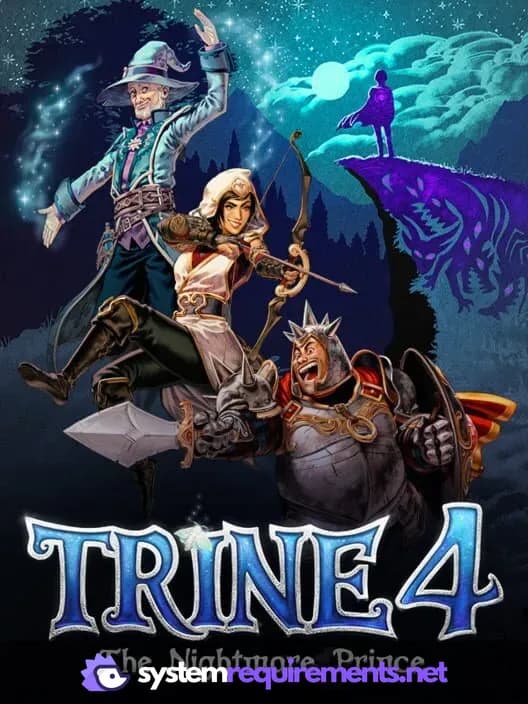 Trine 4: The Nightmare Prince PC game cover art
