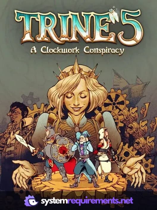 Trine 5: A Clockwork Conspiracy cover art - view system requirements
