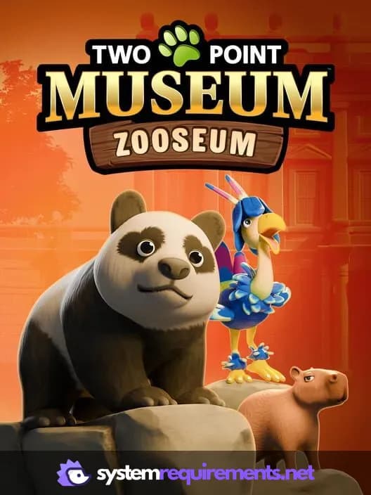 Two Point Museum: Zooseum PC game cover art