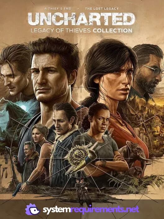 UNCHARTED: Legacy of Thieves Collection PC game cover art