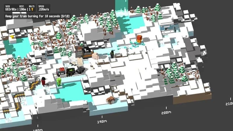 Unrailed! gameplay screenshot 4