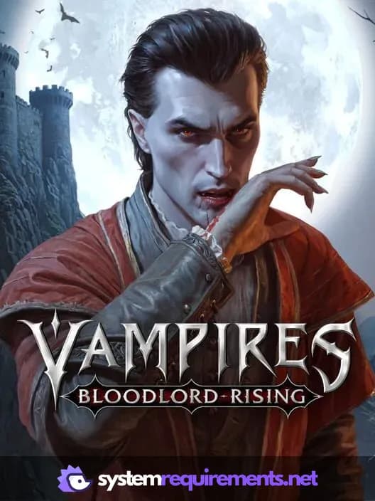 Vampires: Bloodlord Rising PC game cover art
