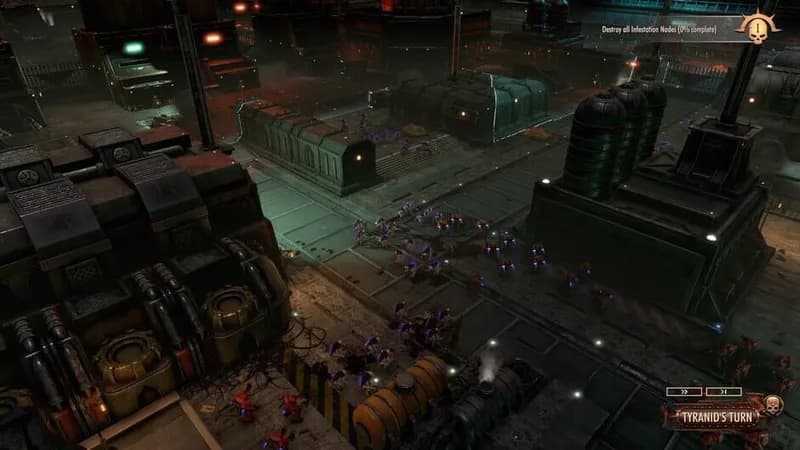 Warhammer 40,000: Battlesector gameplay screenshot 1