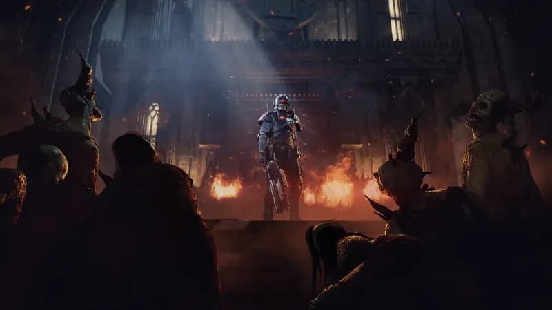 Warhammer 40,000: Darktide - Arbites Class gameplay screenshot 1