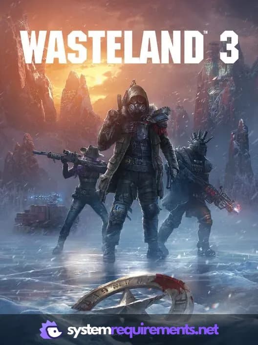 Wasteland 3 PC game cover art