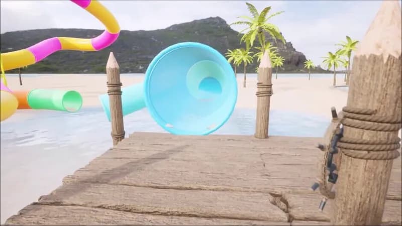 Waterpark Simulator gameplay screenshot 1