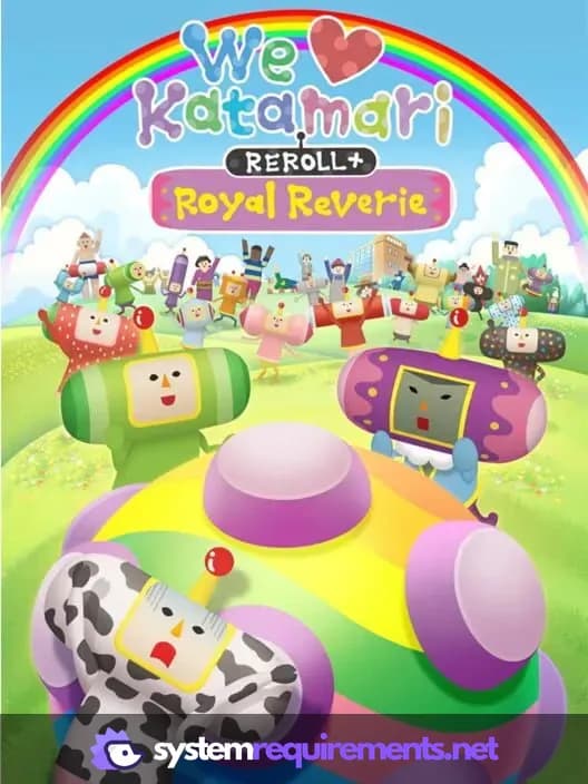 We Love Katamari REROLL+ Royal Reverie PC game cover art