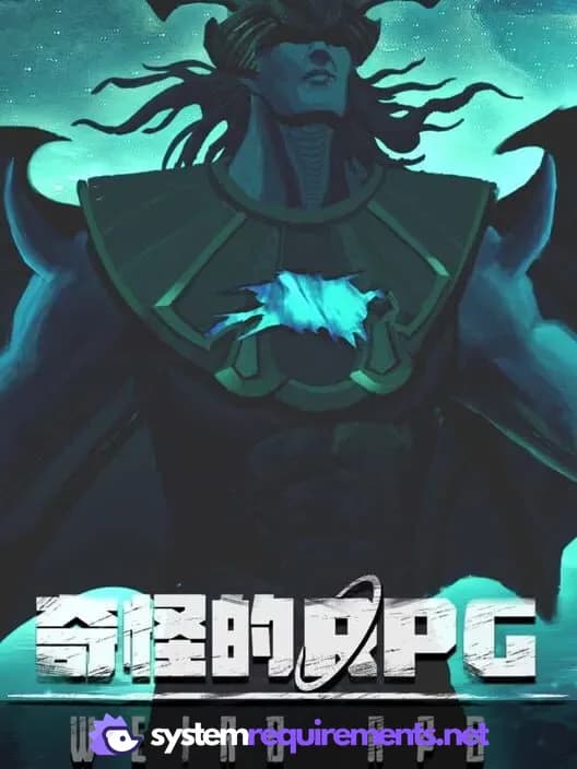 Weird RPG PC game cover art