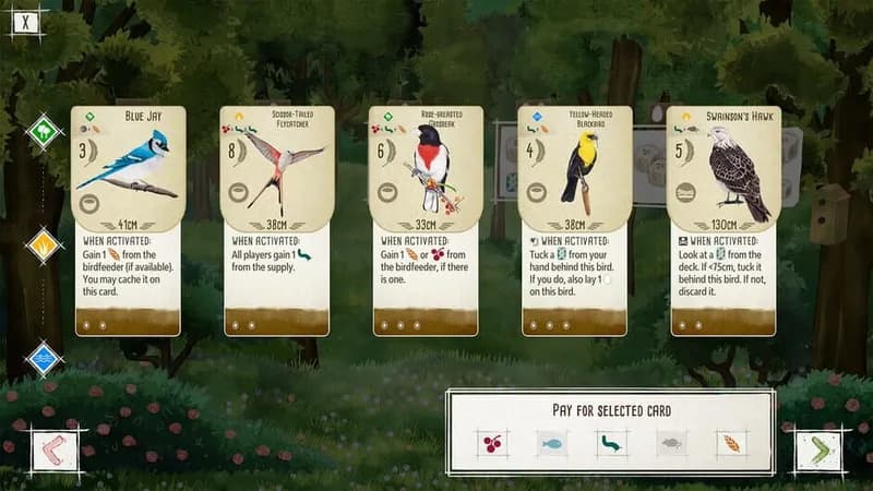 Wingspan gameplay screenshot 2