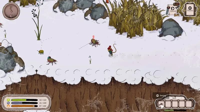 Winter Burrow gameplay screenshot 1