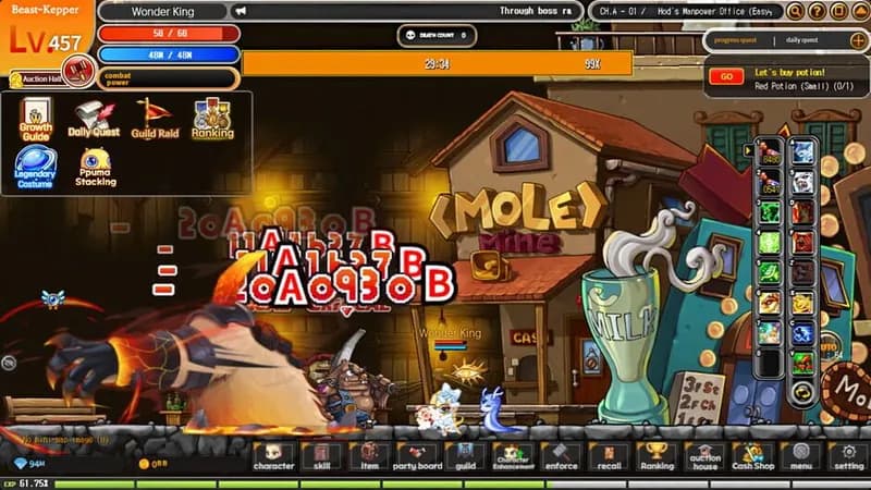WonderKing gameplay screenshot 3