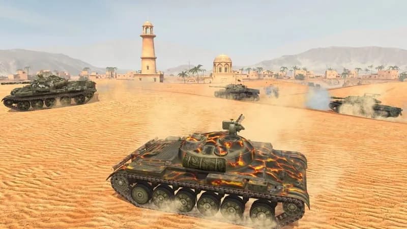 World of Tanks Blitz gameplay screenshot 3