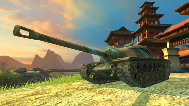 World of Tanks Blitz gameplay screenshot 4