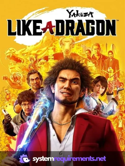Yakuza: Like a Dragon PC game cover art