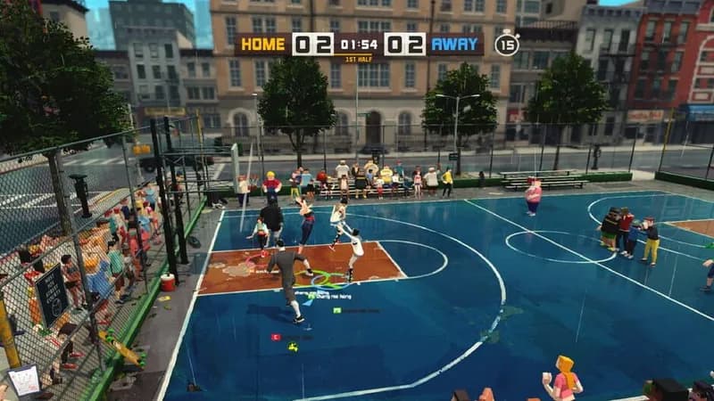 3on3 FreeStyle: Rebound gameplay screenshot 1
