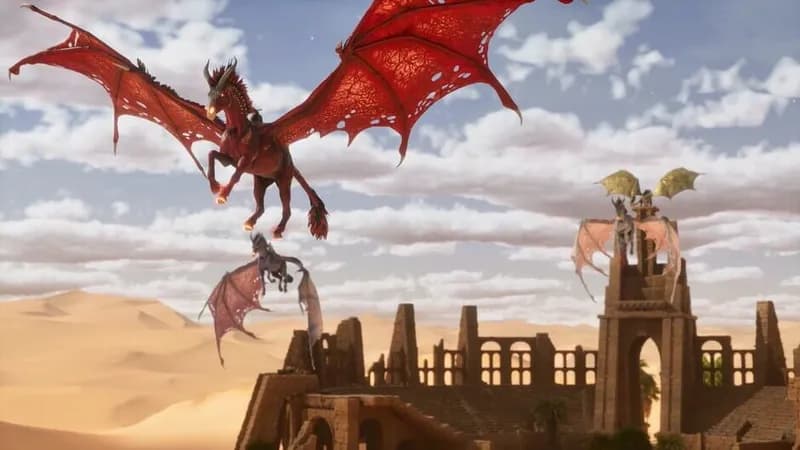 ARK Fantastic Tames - Dreadmare gameplay screenshot 1