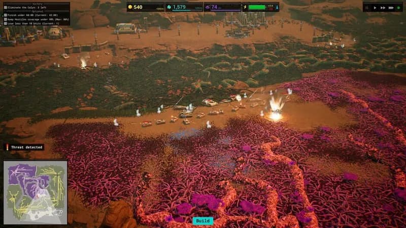 Calyx gameplay screenshot 1