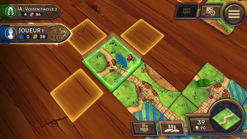 Carcassonne - Inns & Cathedrals gameplay screenshot 1