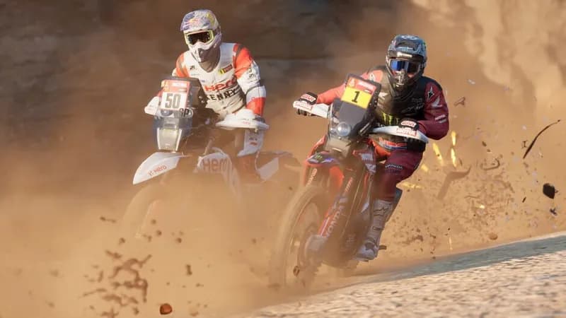 Dakar Desert Rally gameplay screenshot 2