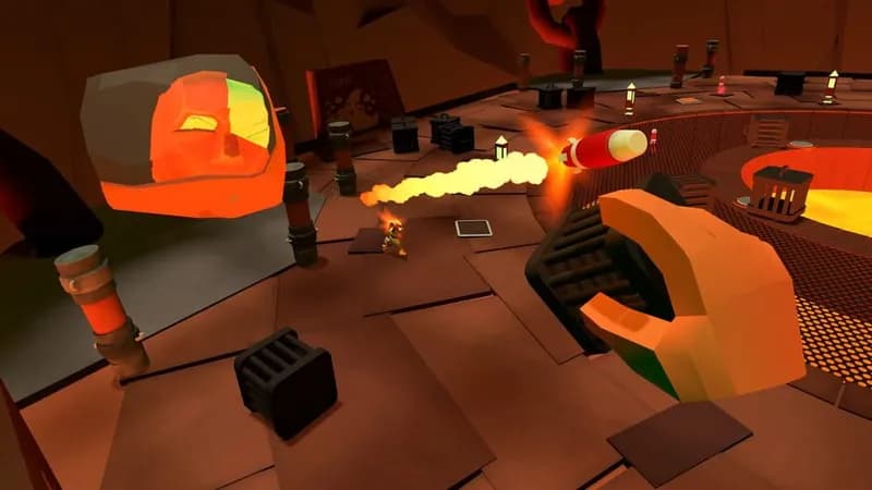 DAVIGO: VR vs. PC gameplay screenshot 1