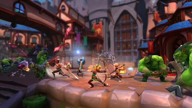 Dungeon Defenders gameplay screenshot 2