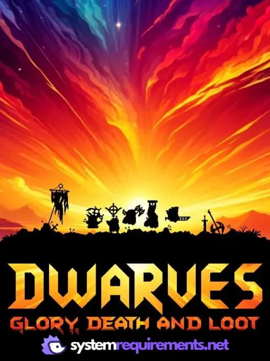 Dwarves: Glory, Death and Loot PC game cover art