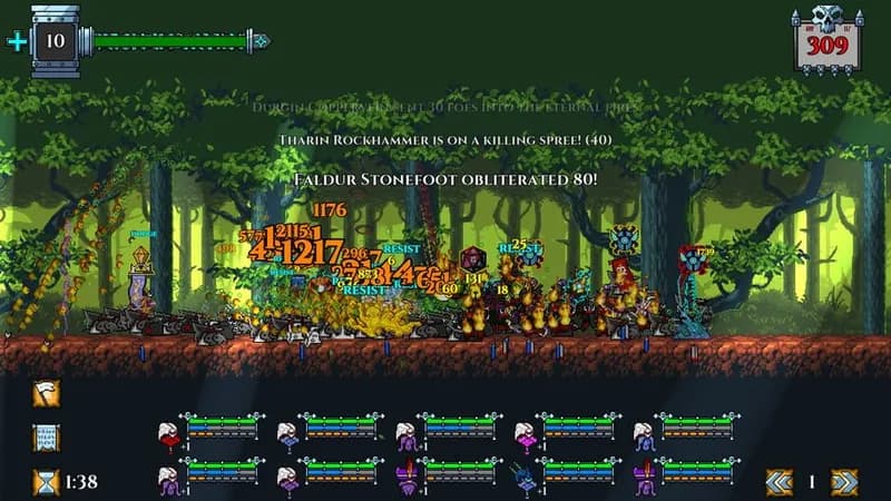 Dwarves: Glory, Death and Loot gameplay screenshot 3