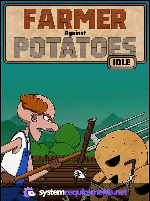 Farmer Against Potatoes Idle PC game cover art