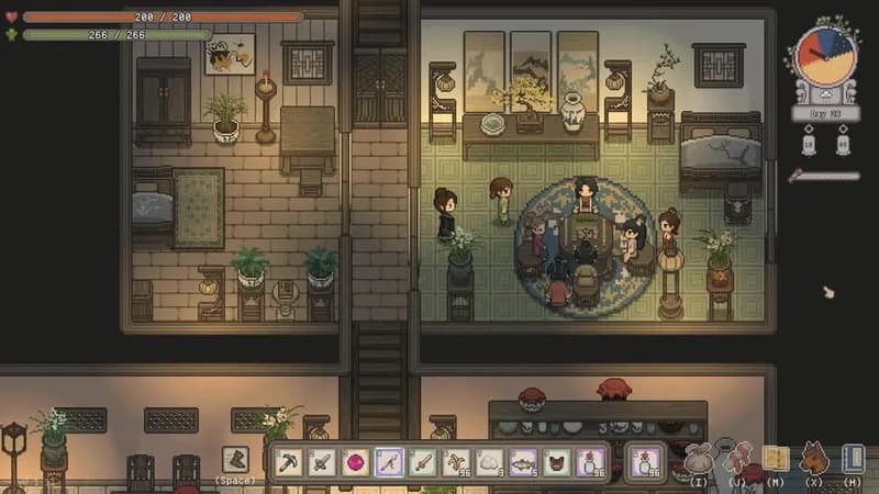 Halcyon Days at Taoyuan gameplay screenshot 1